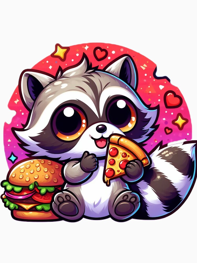 Trash panda pizza by Kasta1989 T-Shirts, Hoodie, Sweatshirt | BlankRebels.com (Image 3)