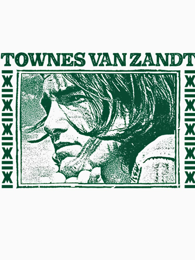 Townes Van Zandt  Retro Fan Art Design by HoldenRenner T-Shirts, Hoodie, Sweatshirt | BlankRebels.com (Image 3)