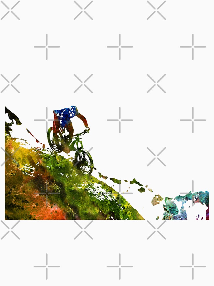 Mountain biking by Rosaliartbook T-Shirts, Hoodie, Sweatshirt | BlankRebels.com (Image 3)
