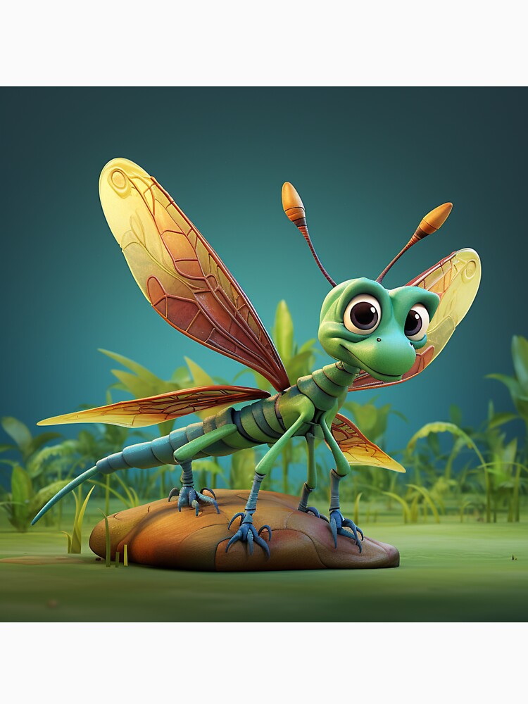 Cartoon Dragonfly 3 by AstroRisq