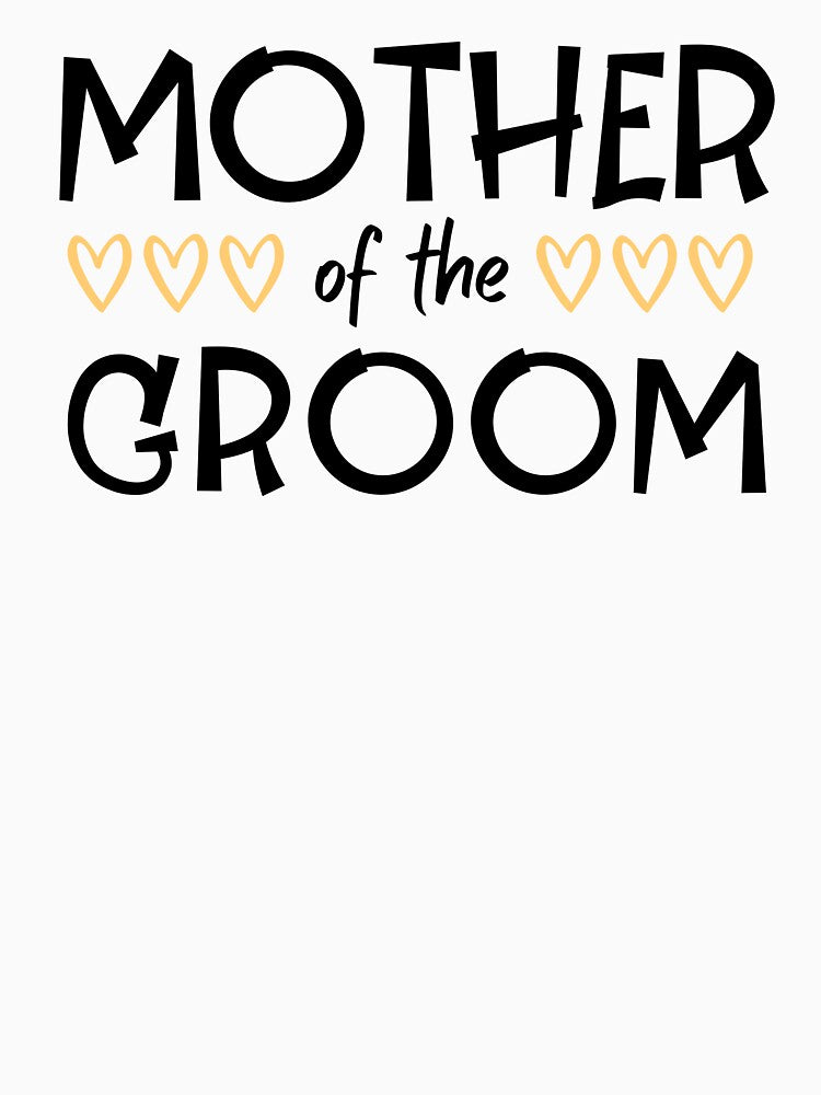 Mother of the Groom Wedding Design by LJ4EVER T-Shirts, Hoodie, Sweatshirt | BlankRebels.com (Image 3)