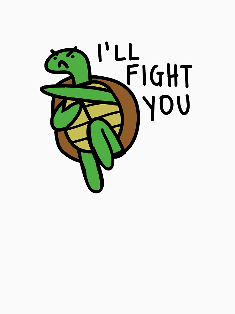 Fighting turtle by HummingGhost T-Shirts, Hoodie, Sweatshirt | BlankRebels.com (Image 3)