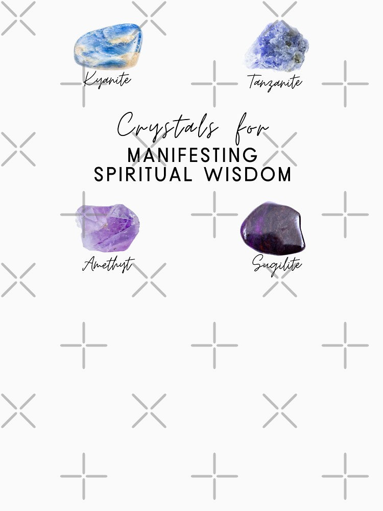 Crystals for Manifesting Spiritual Wisdom by mooneko T-Shirts, Hoodie, Sweatshirt | BlankRebels.com (Image 3)