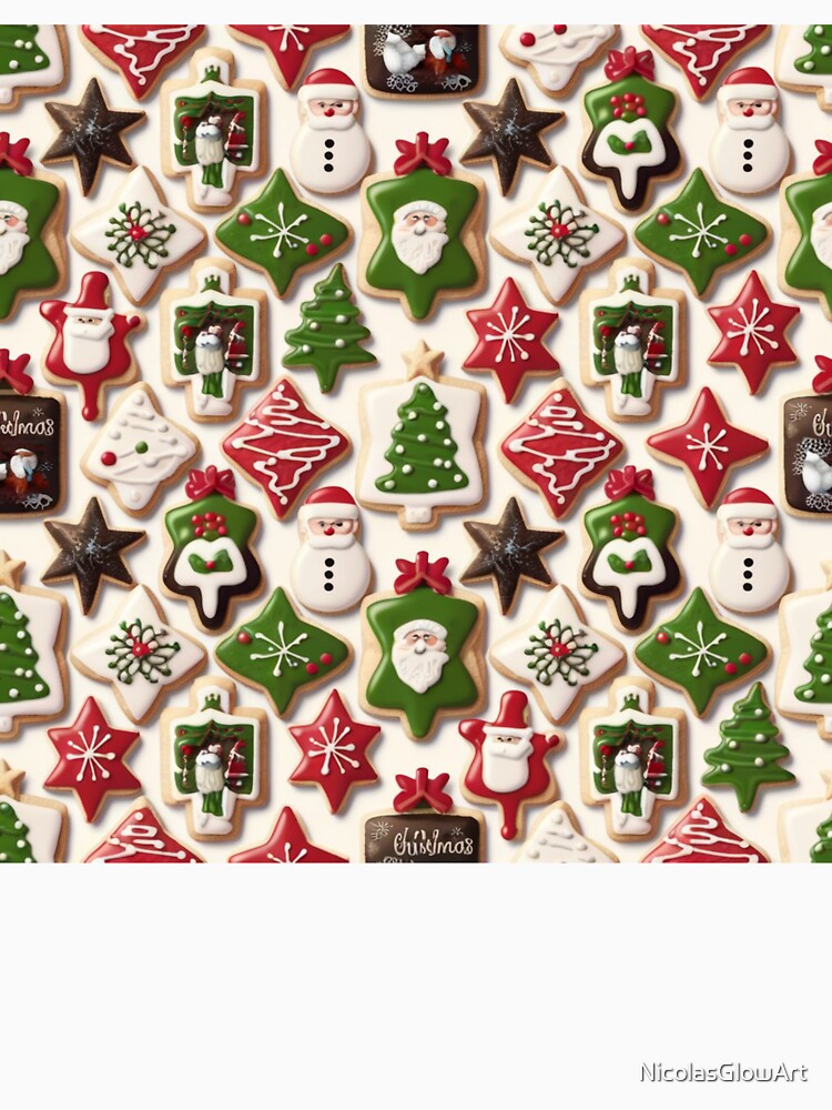 Christmas Cookies Design by NicolasGlowArt T-Shirts, Hoodie, Sweatshirt | BlankRebels.com (Image 3)