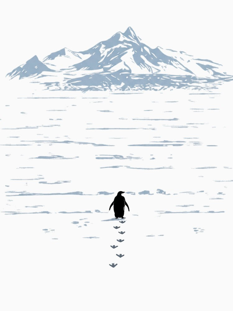But Why Penguin Mountain Hiking Meme for Sarcastic Humor nihilist penguin by SouQ-Art T-Shirts, Hoodie, Sweatshirt (Image 3)