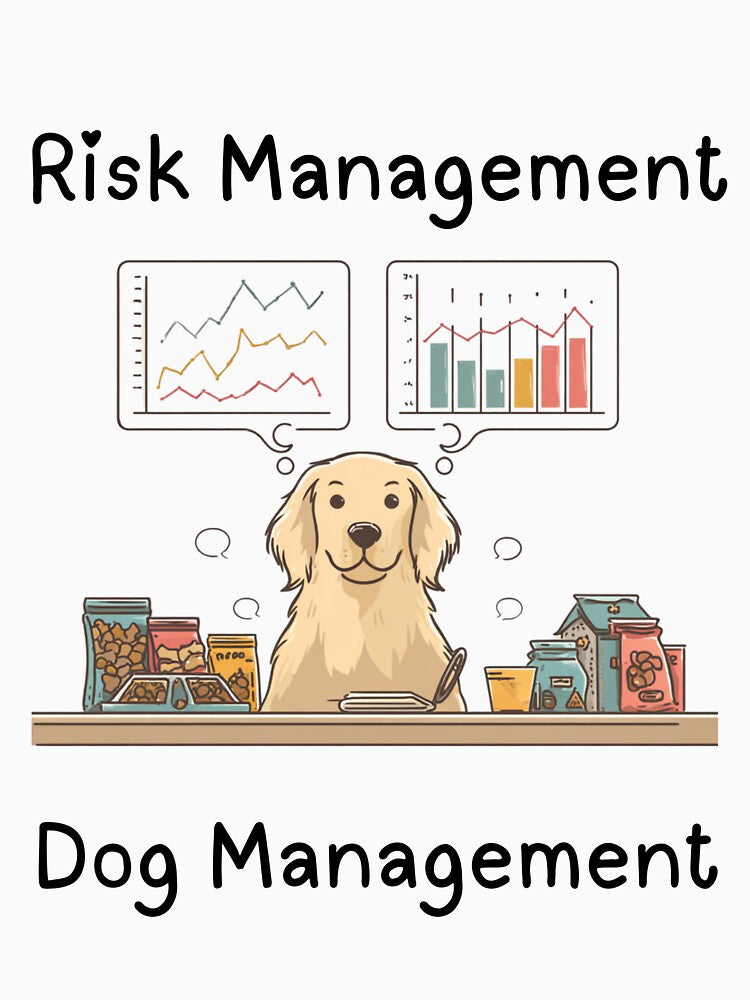 Risk Management Dog Management – Funny Trader Dog Lover Design by Kovrika T-Shirts, Hoodie, Sweatshirt (Image 3)