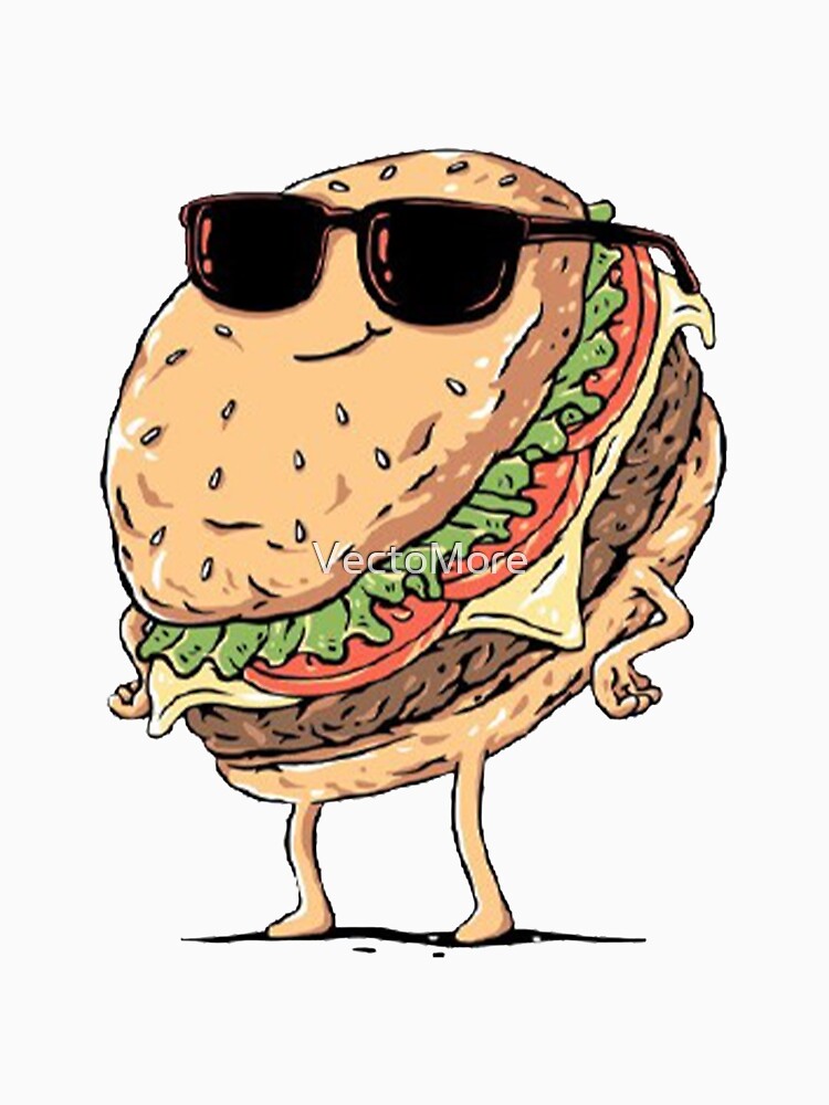 Cute Vegan Burger by VectoMore T-Shirts, Hoodie, Sweatshirt | BlankRebels.com (Image 3)