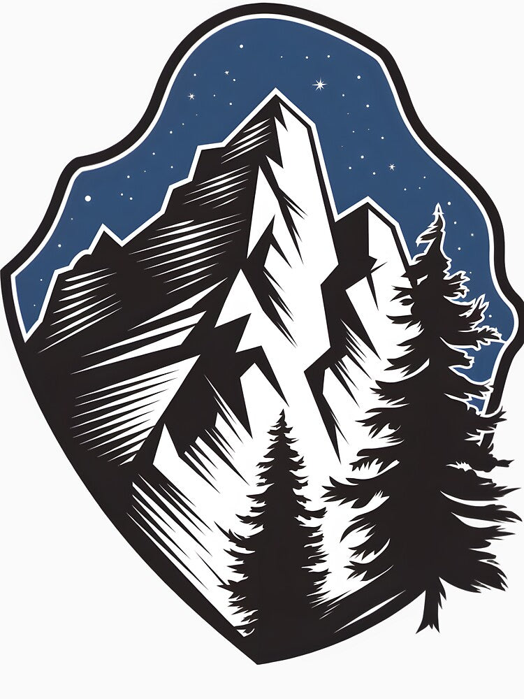 Mountain shield by AnamMHavan T-Shirts, Hoodie, Sweatshirt | BlankRebels.com (Image 3)