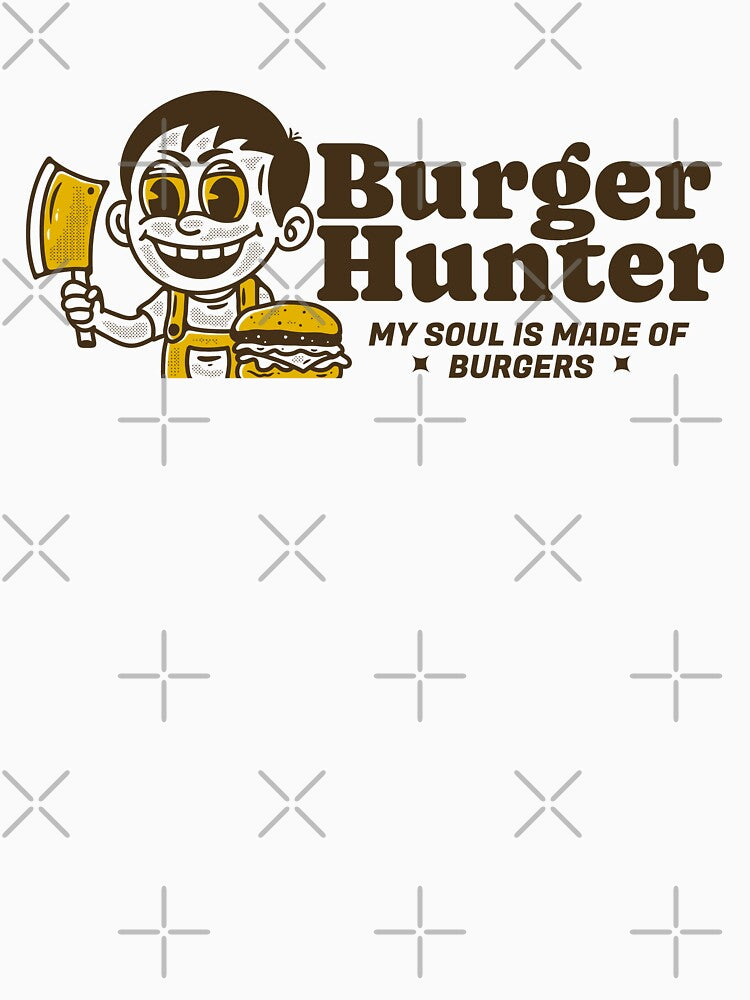 Burger Hunter by adipra T-Shirts, Hoodie, Sweatshirt | BlankRebels.com (Image 3)