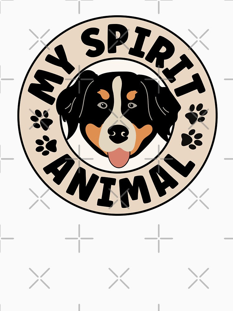 Bernese Mountain Dog Is My Spirit Animal by TheAnimalZ00 T-Shirts, Hoodie, Sweatshirt | BlankRebels.com (Image 3)