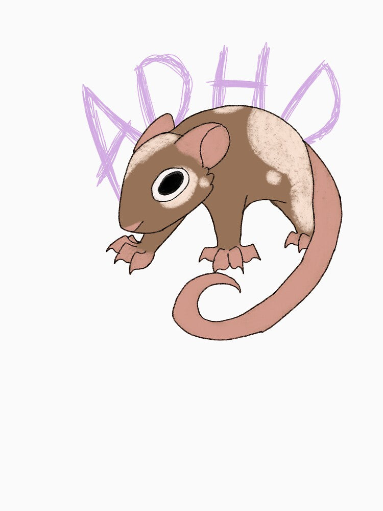 ADHD rat by BeeTheDragon-1 T-Shirts, Hoodie, Sweatshirt | BlankRebels.com (Image 3)