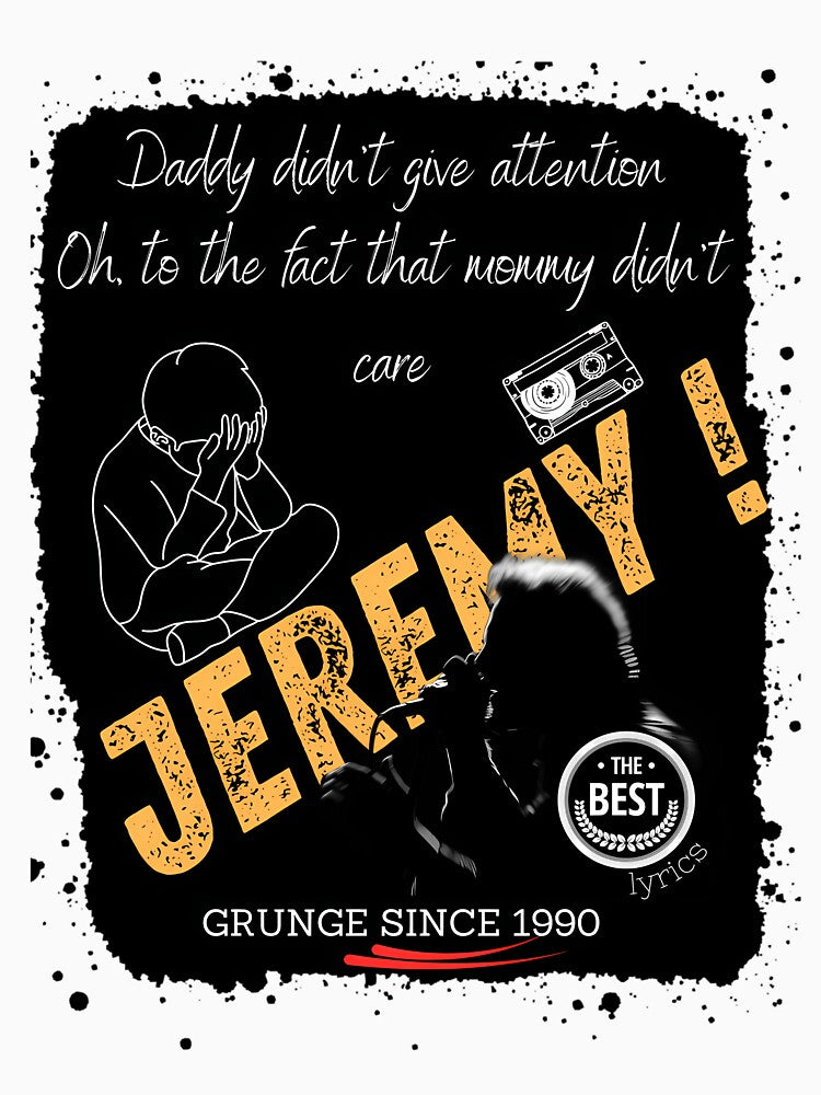 Ten FAN Jeremy Grunge 90s nostalgia by IsabelBarnett T-Shirts, Hoodie, Sweatshirt | BlankRebels.com (Image 3)