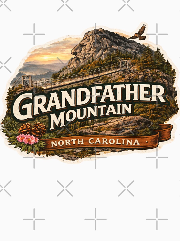 Grandfather Mountain North Carolina by PamLeeDesign T-Shirts, Hoodie, Sweatshirt | BlankRebels.com (Image 3)