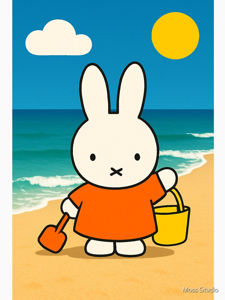 Miffy In the Beach Inspired by Moss Studio T-Shirts, Hoodie, Sweatshirt | BlankRebels.com (Image 3)