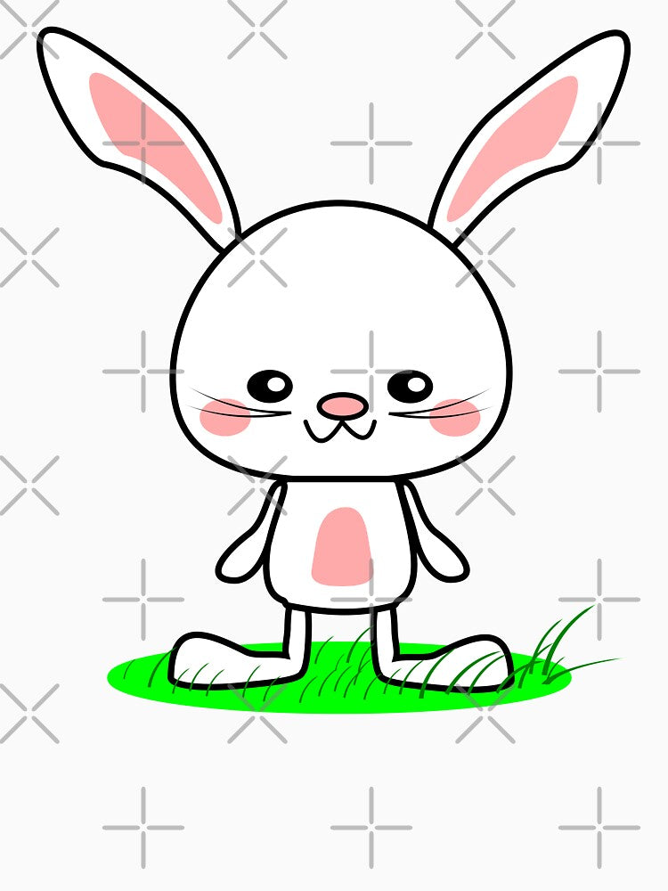 Kawaii White Bunny Rabbit T-Shirts, Hoodie, Sweatshirt