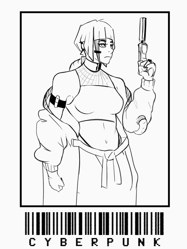Cyberpunk Girl T-Shirts, Hoodie, Sweatshirt