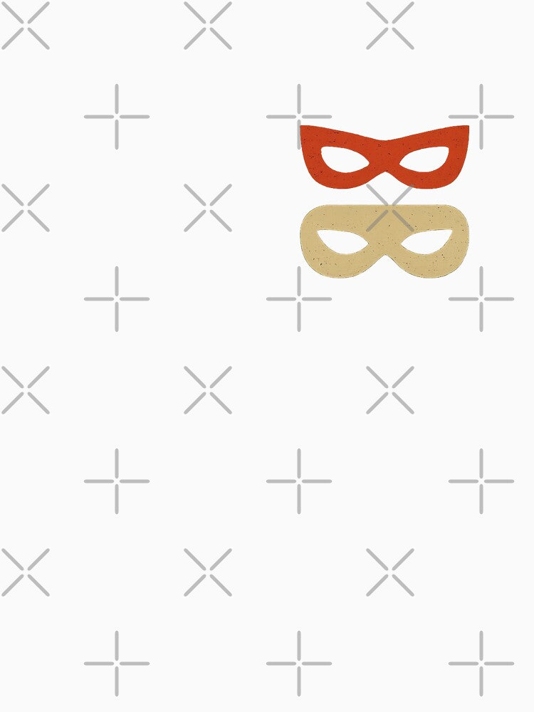 Minimalist Superhero Masks – Bold Comic Style Design by JuliJoy