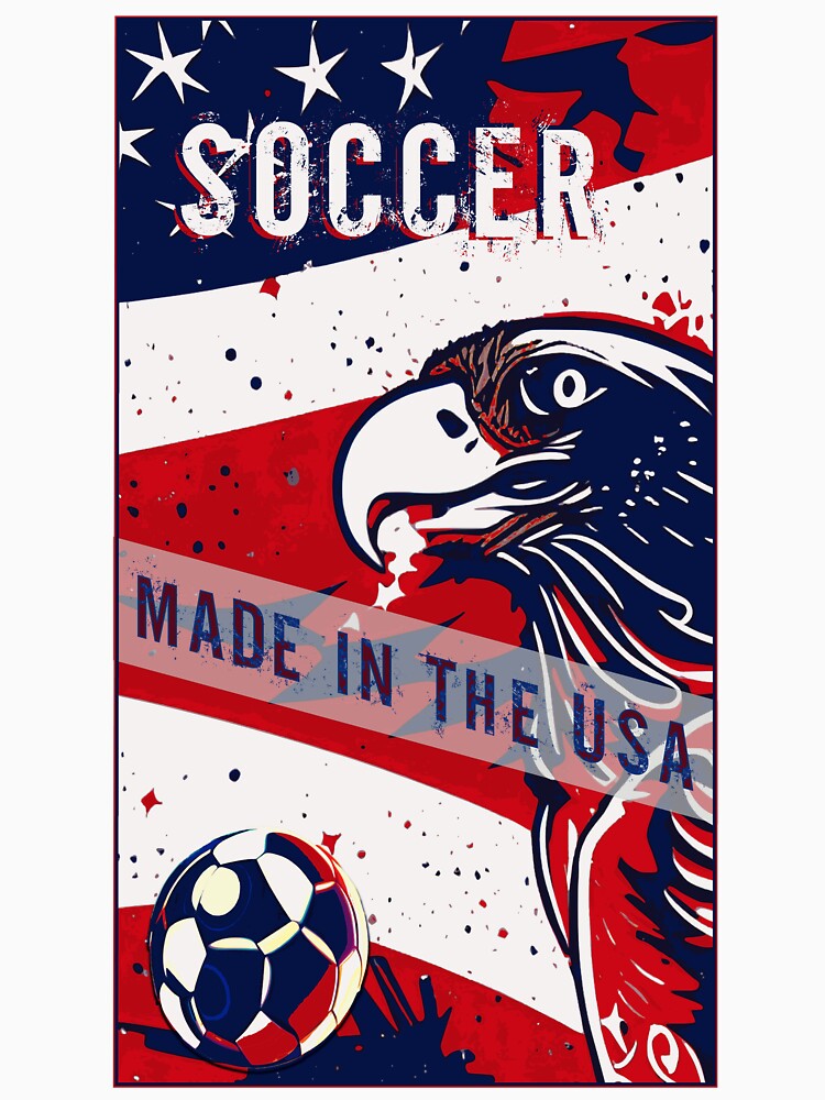 USA Soccer T shirt Beautiful by Soccer-Stuff