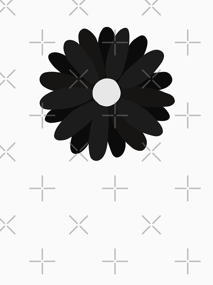Black Daisy by wonderxwander T-Shirts, Hoodie, Sweatshirt | BlankRebels.com (Image 3)