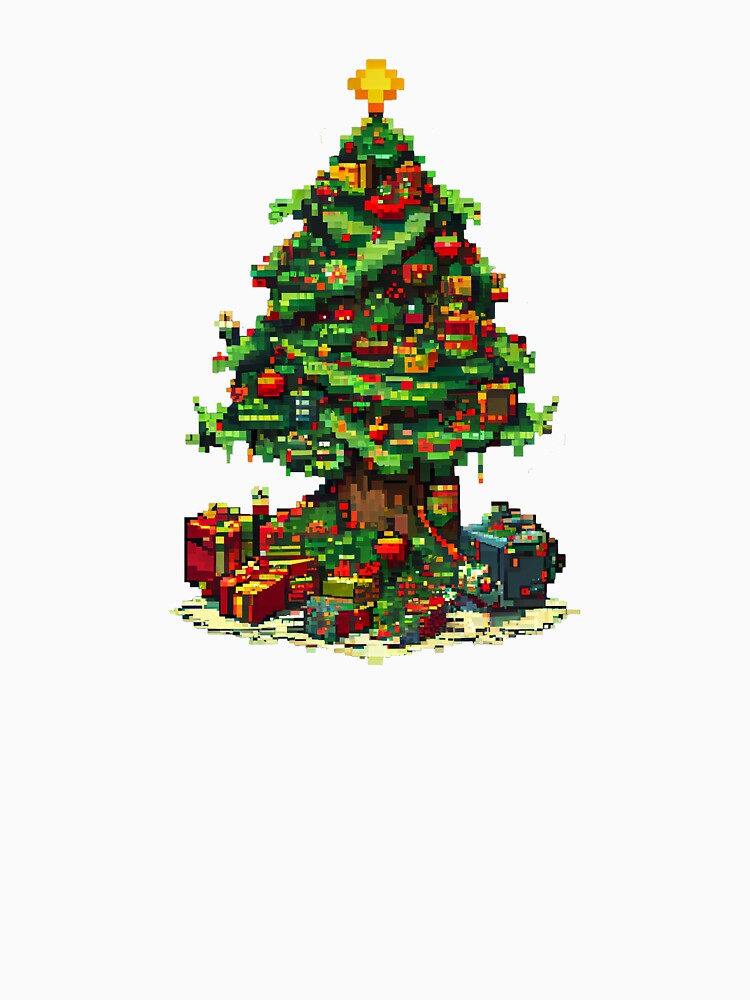 Christmas tree with gifts! by Pixelarium T-Shirts, Hoodie, Sweatshirt | BlankRebels.com (Image 3)