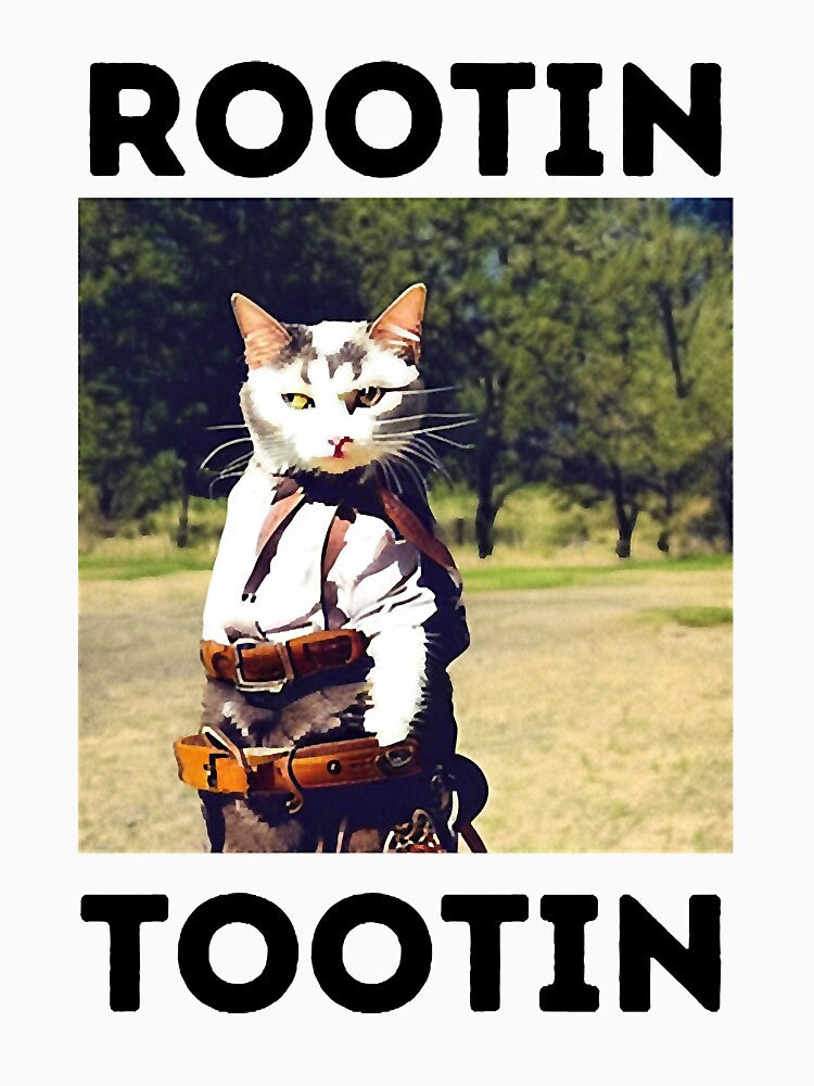 Cowboy Cat Rootin Tootin by robb-roseleess T-Shirts, Hoodie, Sweatshirt | BlankRebels.com (Image 3)