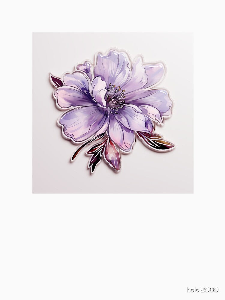 Blue flower aesthetics by holo 2000 T-Shirts, Hoodie, Sweatshirt | BlankRebels.com (Image 3)