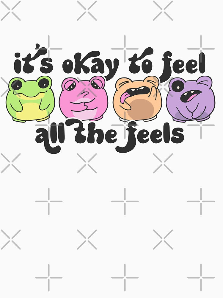 It's Okay To Feel All The Feels by BookWishEra T-Shirts, Hoodie, Sweatshirt | BlankRebels.com (Image 3)