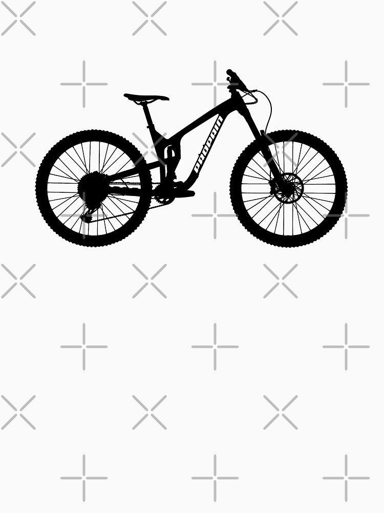 Propain Tyee Enduro Mountain Bike Silhouette by PositiveLad T-Shirts, Hoodie, Sweatshirt | BlankRebels.com (Image 3)
