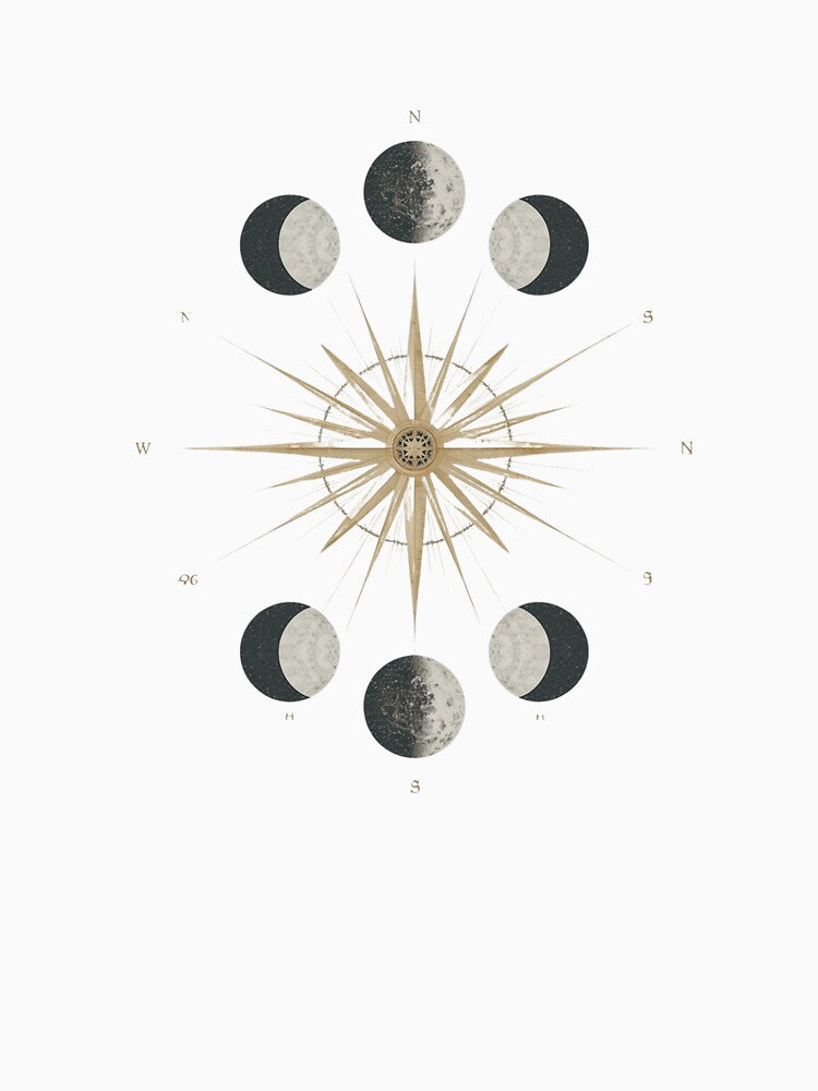 Celestial Moon Phase by garts T-Shirts, Hoodie, Sweatshirt | BlankRebels.com (Image 3)