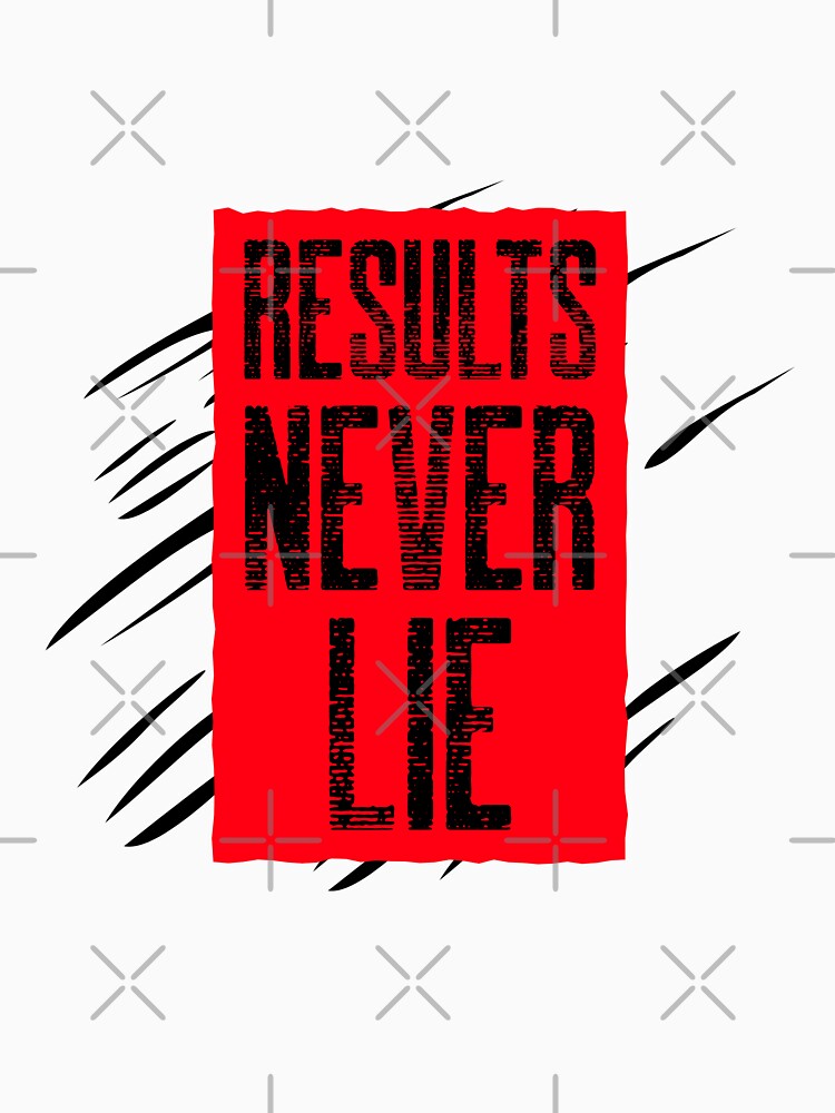 RESULTS NEVER LIE MOTIVATIONAL T-Shirt QUOTE by SuccessfulVibes Hoodie, Sweatshirt | BlankRebels.com (Image 3)
