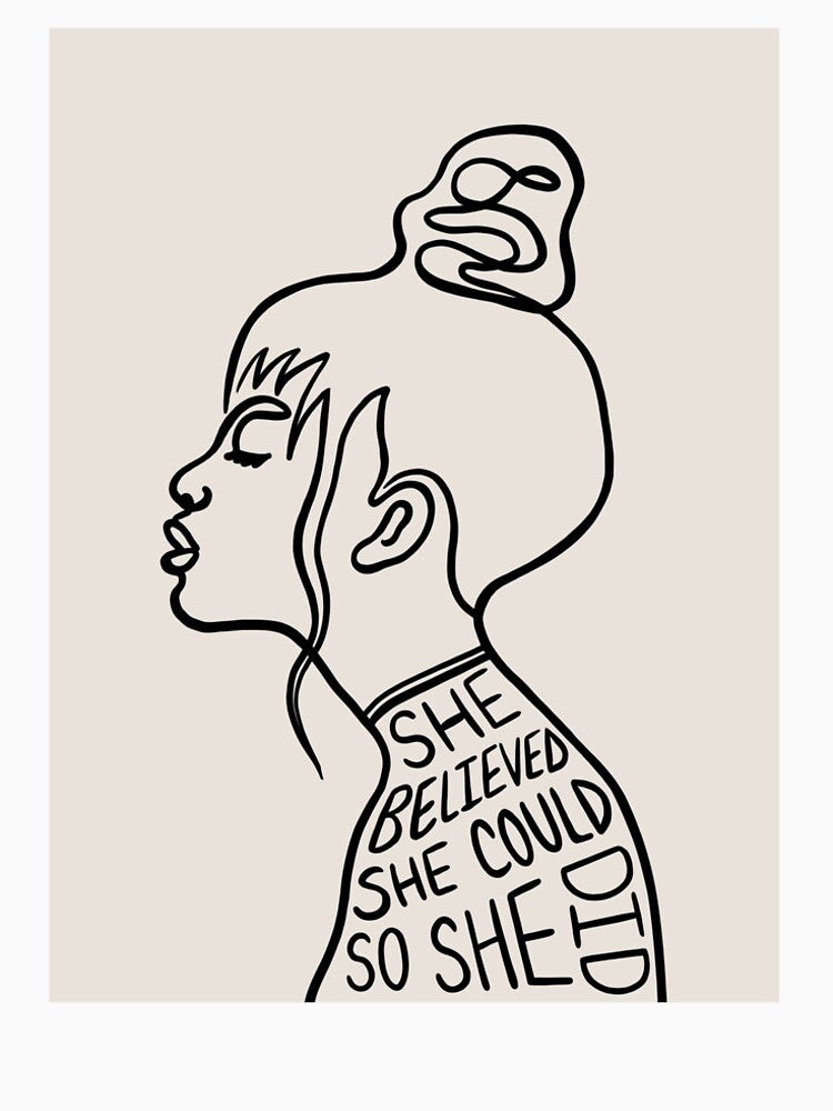 She Believed She Could So She did by Nicole Pico Mantilla T-Shirts, Hoodie, Sweatshirt | BlankRebels.com (Image 2)