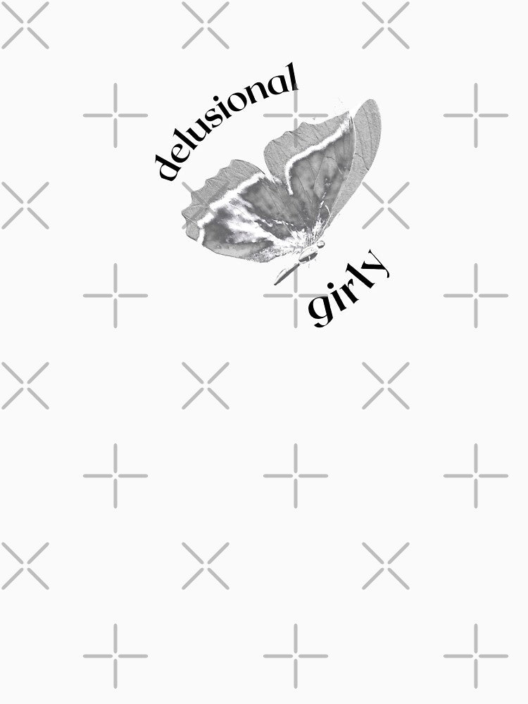 delusional girly butterfly aesthetic by stickersxbecca T-Shirts, Hoodie, Sweatshirt | BlankRebels.com (Image 3)