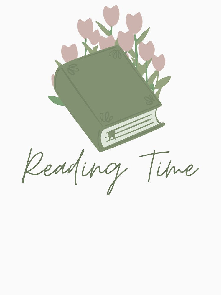 Book Aesthetic Green Reading Time by Sachithra Munasinghe T-Shirts, Hoodie, Sweatshirt | BlankRebels.com (Image 3)
