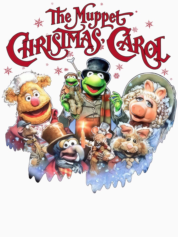 Retro 90s Muppets Christmas Carol by Wayloner T-Shirts, Hoodie, Sweatshirt | BlankRebels.com (Image 3)
