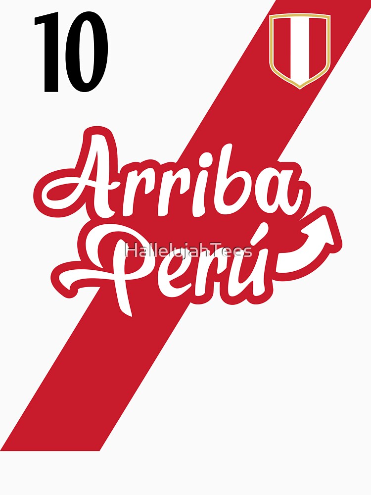 Retro Arriba Peru Soccer Jersey 10 Peruvian Futbol Gift Tee Jersey Peruvian Fanatic Gift  Retro Peruvian Gift Vintage Peru Shirt Peru Llama Cusco Gift Idea by HallelujahTees