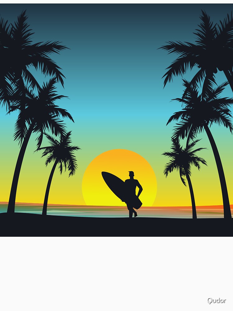 Surfing Beach T-Shirts, Hoodie, Sweatshirt