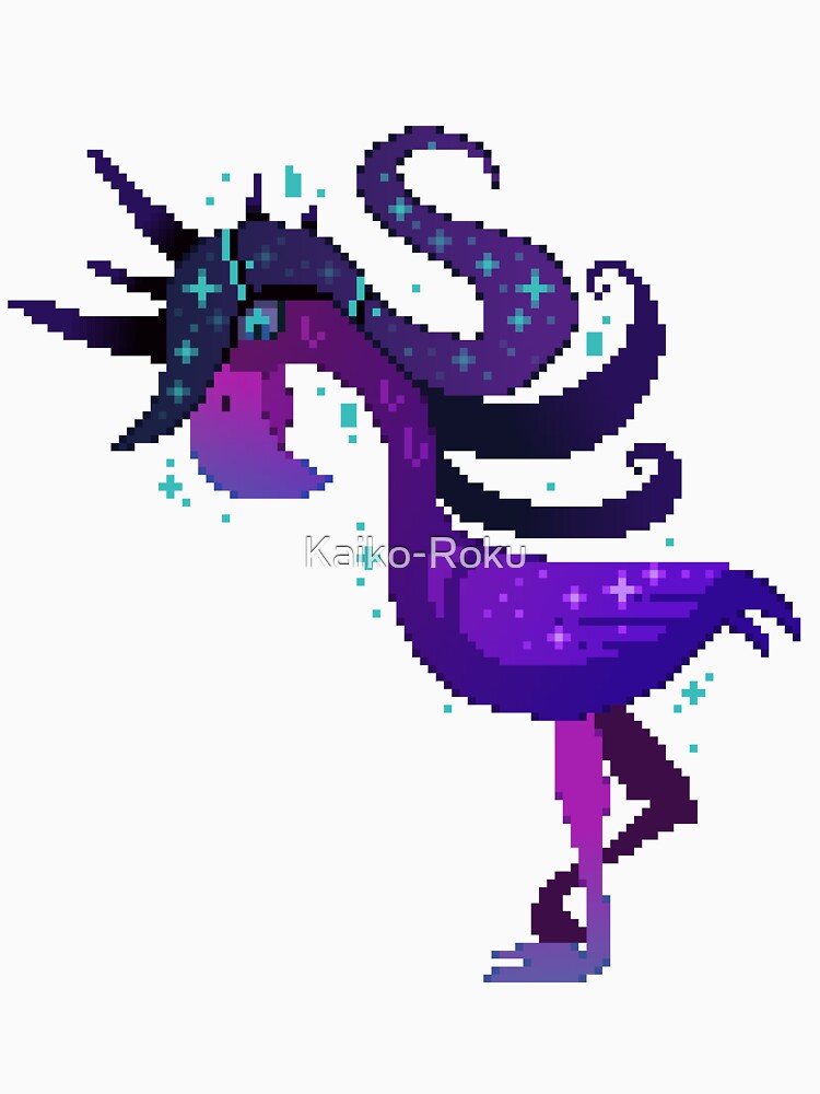 Pixel Art - Flamingo Swirl Monster by Kaiko-Roku T-Shirts, Hoodie, Sweatshirt | BlankRebels.com (Image 3)