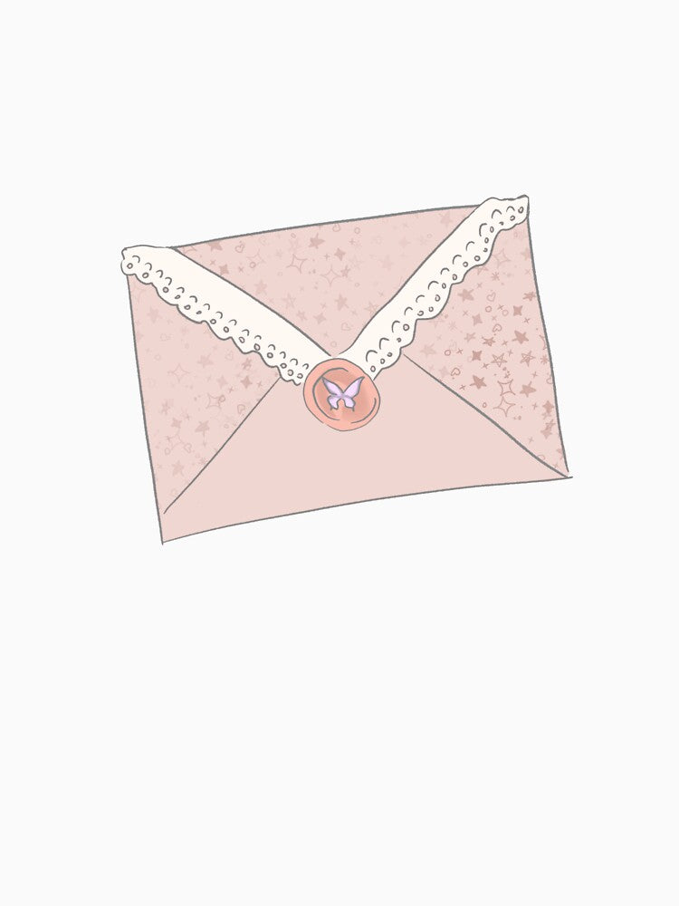 Coquette Love letter butterfly by luvrest T-Shirts, Hoodie, Sweatshirt | BlankRebels.com (Image 3)