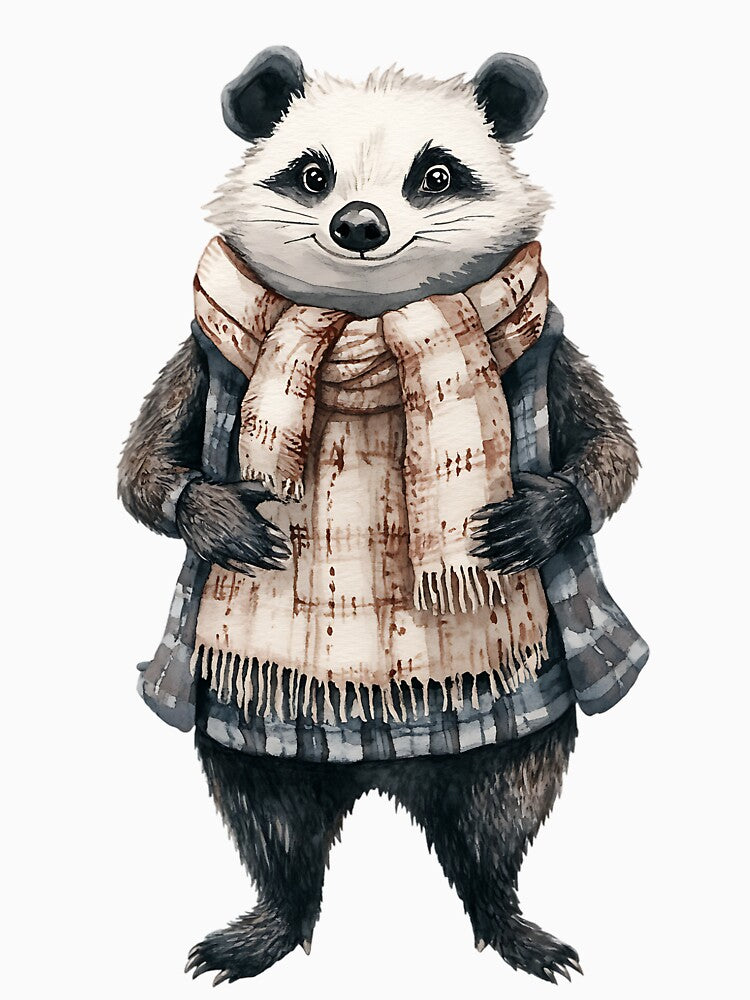 Cottagecore Badger by bapupa T-Shirts, Hoodie, Sweatshirt | BlankRebels.com (Image 3)