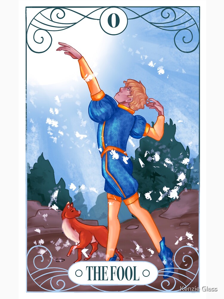 Fool Tarot Card by Kenzie Glass T-Shirts, Hoodie, Sweatshirt | BlankRebels.com (Image 3)