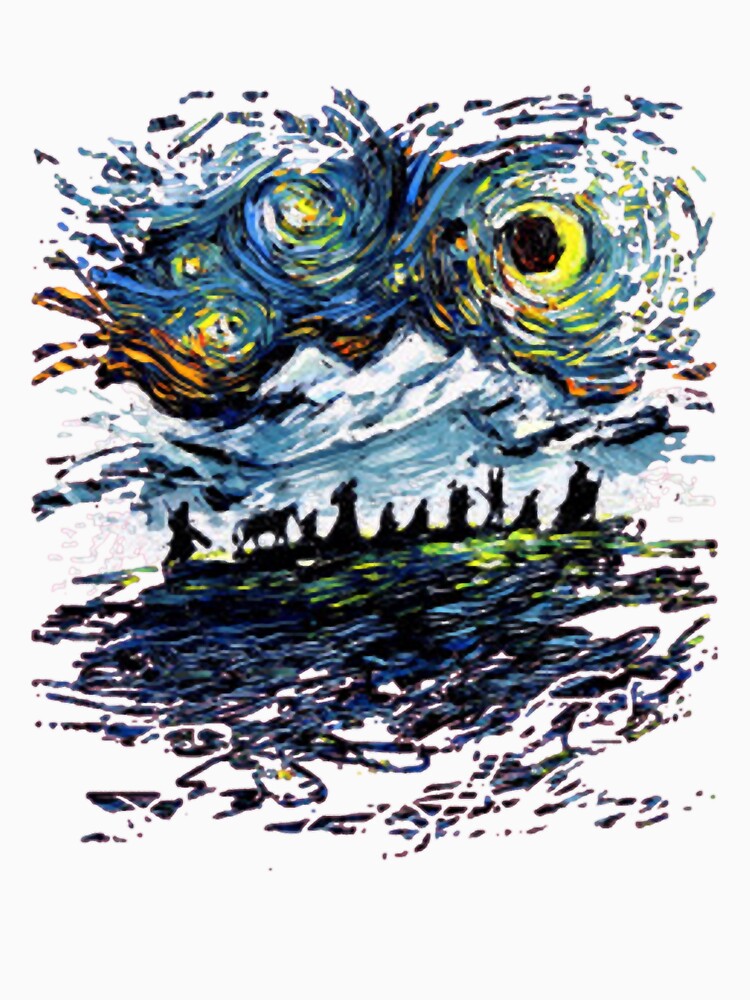 Van Gogh Never Saw the Fellowship Premium by tatians T-Shirts, Hoodie, Sweatshirt | BlankRebels.com (Image 3)