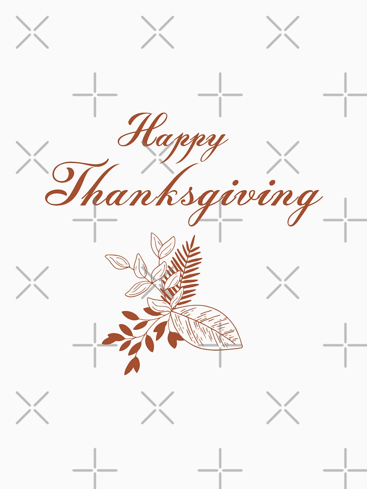 Happy Thanksgiving Brown Light by trendingatees T-Shirts, Hoodie, Sweatshirt | BlankRebels.com (Image 3)