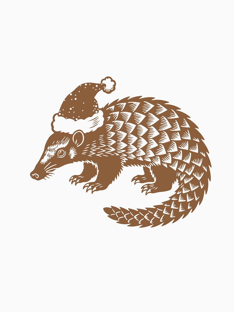 Festive Pangolin Joy by JollyCritters T-Shirts, Hoodie, Sweatshirt | BlankRebels.com (Image 3)