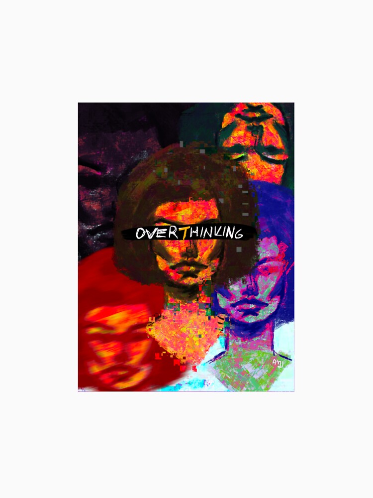 Overthinking by areinachataku T-Shirts, Hoodie, Sweatshirt | BlankRebels.com (Image 2)
