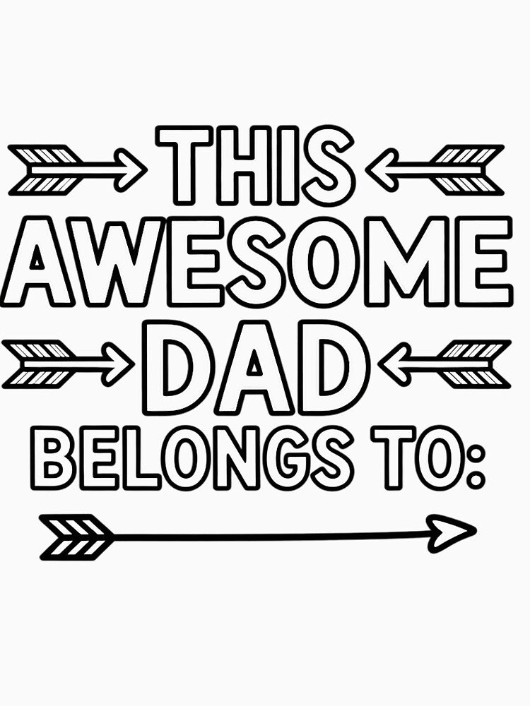 Father's Day Coloring craft gift for dad (Image 3)