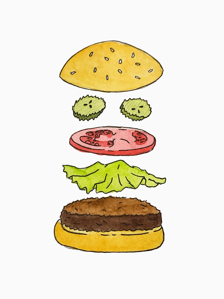 Beautiful Burger by AlannahRose T-Shirts, Hoodie, Sweatshirt | BlankRebels.com (Image 3)