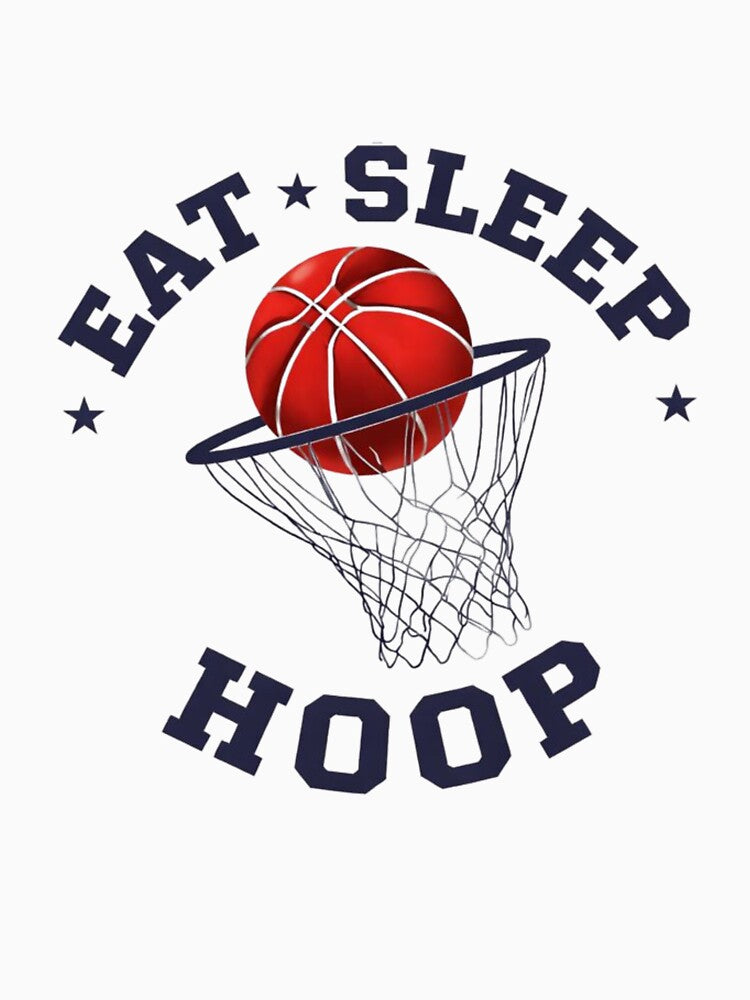 Eat Sleep Hoop Basketball Quote Design – Sports Lifestyle Graphic by IvannaMoroz T-Shirts, Hoodie, Sweatshirt (Image 3)