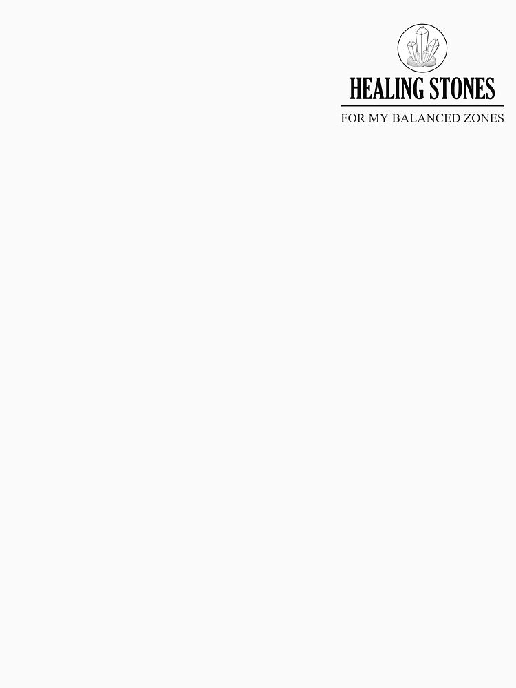 Healing Stones Minimalist Design for Harmonious Chakra Balance by MERKSAM T-Shirts, Hoodie, Sweatshirt (Image 3)