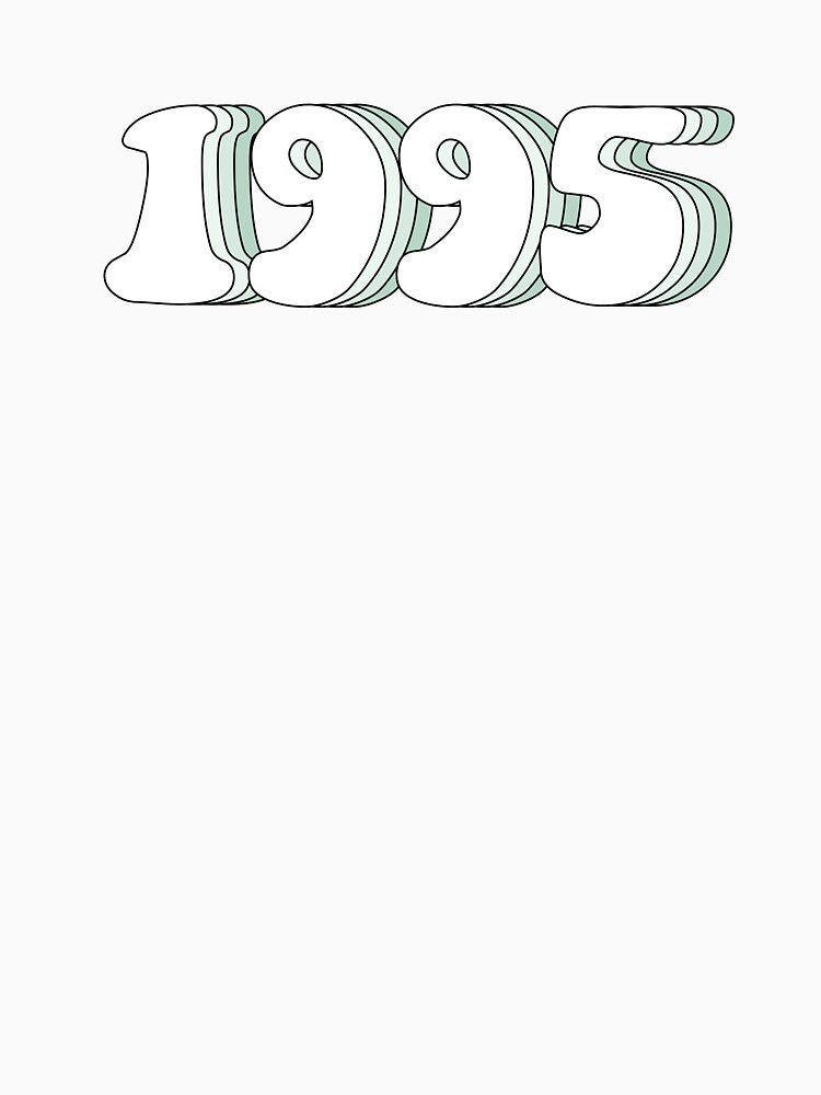 Mint Green 1995 by alwayselle T-Shirts, Hoodie, Sweatshirt | BlankRebels.com (Image 3)
