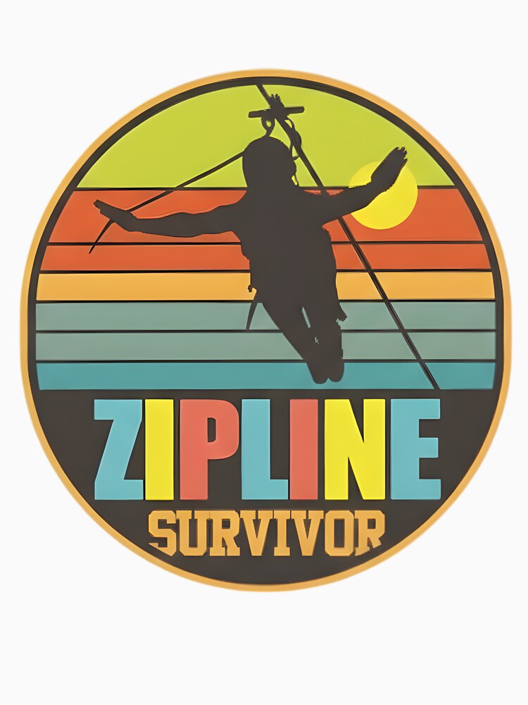 Zipline Survivor Adventure Sports Enthusiast by hexenor T-Shirts, Hoodie, Sweatshirt | BlankRebels.com (Image 3)